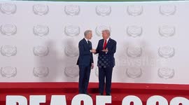 Egypt: US President Trump welcomes world leaders at Gaza peace summit in Egypt (2)
