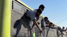 Palestinian prisoners freed by Israel reunite with loved ones in Khan Younis