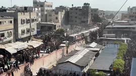 Crowds welcome Palestinian prisoners released by Israel in Khan Younis (3)