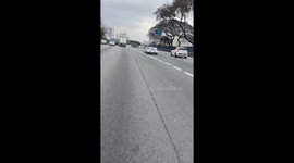 Car Drags Motorcycle for Several Meters and Causes Chaos in São Paulo (Brazil)