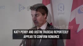 Katy Perry and Justin Trudeau reportedly appear to confirm romance