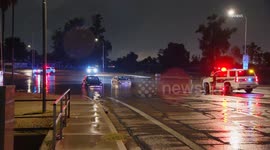 US, Phoenix: Phoenix Ahwatukee Vehicles Caught in Flooded Roadway