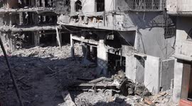 Footage shows remains of Israel’s explosive ‘Robot’ vehicle used in Gaza attacks