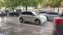 China: Rains hit Hebei again after one-day breather