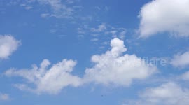 Cloud Rider: Mysterious Motorcycle-Shaped Cloud Captured as Dogs Bark in Alarm
