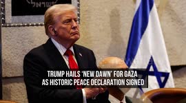 Trump Hails 'New Dawn' for Gaza as Historic Peace Declaration Signed