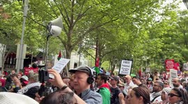 Australia: Solidarity Rally For Palestine Takes Place in Melbourne