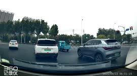 Unexpected highway accident in Shandong, China