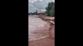 US: Severe Weather Batters San Bernardino County, California 2