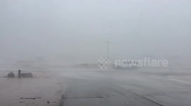 US: Severe Weather Batters San Bernardino County, California