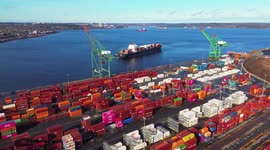 UNCAPTIONED: China Hits Back with New Shipping Fees as US Trade Tensions Escalate”
