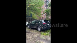 US Weather: Nor&'easter Causes Damage In Queens, New York
