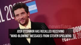 Josh O'Connor shares 'mind-blowing' advice from Steven Spielberg