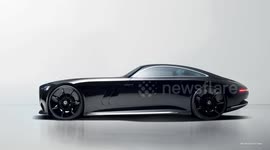 UNCAPTIONED: Mercedes-Benz unveils futuristic 1930s-inspired concept that looks fit for Batman's garage