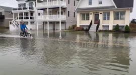 US Weather: Nor&'easter Bring Flooding To Avalon, NJ / 2