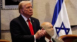 UNCAPTIONED: Trump Says Gaza Peace Deal Focuses on Rebuilding, Not Palestinian Statehood
