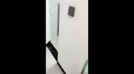 Dog caught stealing food from refrigerator in Jiangsu, China