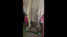 Rhinestone 12-Foot Skeleton