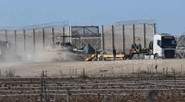 Israel: Israeli army patrols border area after Gaza cease-fire