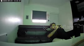 Gamer Plays Through an Earthquake