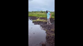 Man falls into hidden pit after mistaking leaf for rock in Fuvahmulah, Maldives