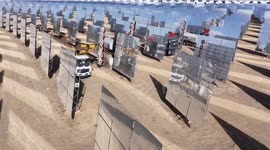 China: Innovative design enlarges storage capacity of world's first dual-tower solar thermal plant