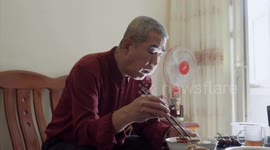 China: Xinjiang family witnesses significant changes of major rail station