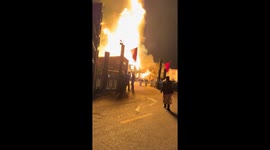 House fire breaks out in Neimenggu, China