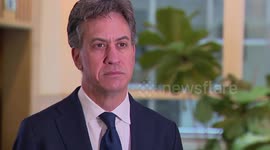 UNCAPTIONED: Miliband Defends Clean Power Goal Amid Rising Energy Bills
