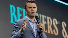 UNCAPTIONED: Charlie Kirk Posthumously Awarded Presidential Medal of Freedom by Donald Trump