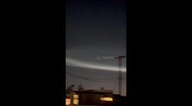 SpaceX Rocket Soars Across Phoenix Sky