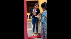 Kitten Receives a Divine Welcome