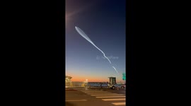 Starlink Satellites Launched From Vandenberg Space Force Base