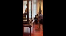 Spain: Climate Activists Vandalize Painting at Madrid’s Naval Museum