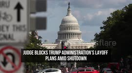 Judge Blocks Trump Administration's Layoff Plans Amid Shutdown