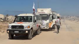ICRC transfers bodies of Palestinians from Israel to Gaza hospital