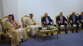 Turkish president meets UAE vice president in Egypt, discusses Gaza and bilateral ties