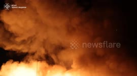 Russian airstrike targets infrastructure facility in Chernihiv, no casualties reported