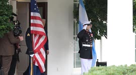 Trump meets Argentine president Milei at White House