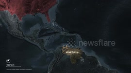 MOTION GRAPHICS - Trump announces another US strike on 'narco-trafficking vessel' off Venezuelan coast