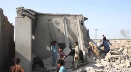 Pakistani officials demolish Afghan refugee camp as deadline for undocumented migrants expires
