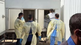 ICRC transfers bodies of Palestinians from Israel to Gaza hospital (3)