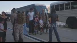Marines Return Home to Cherry Point After Overseas Deployment