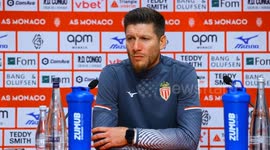 France: AS Monaco Football Club team training at the Headquarter