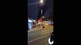 UK: Fire Breaks Out at Winter Sports Store in Forest Hill, London