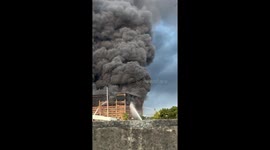 Bangladesh: Large Fire Erupts at Chattogram Factory