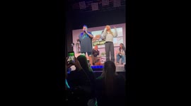 Harvey Price shares heartwarming stage moment with Kerry Katona in Burnley, UK