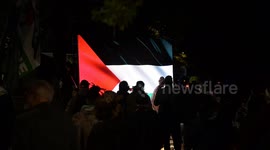 Palestine supporters attend solidarity gathering in Washington DC