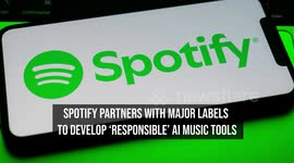 Spotify partners with major labels to develop 'responsible' AI music tools