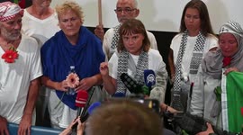 UNCAPTIONED: Greta Thunberg Accuses Israeli Troops of Abuse After Detention at Sea